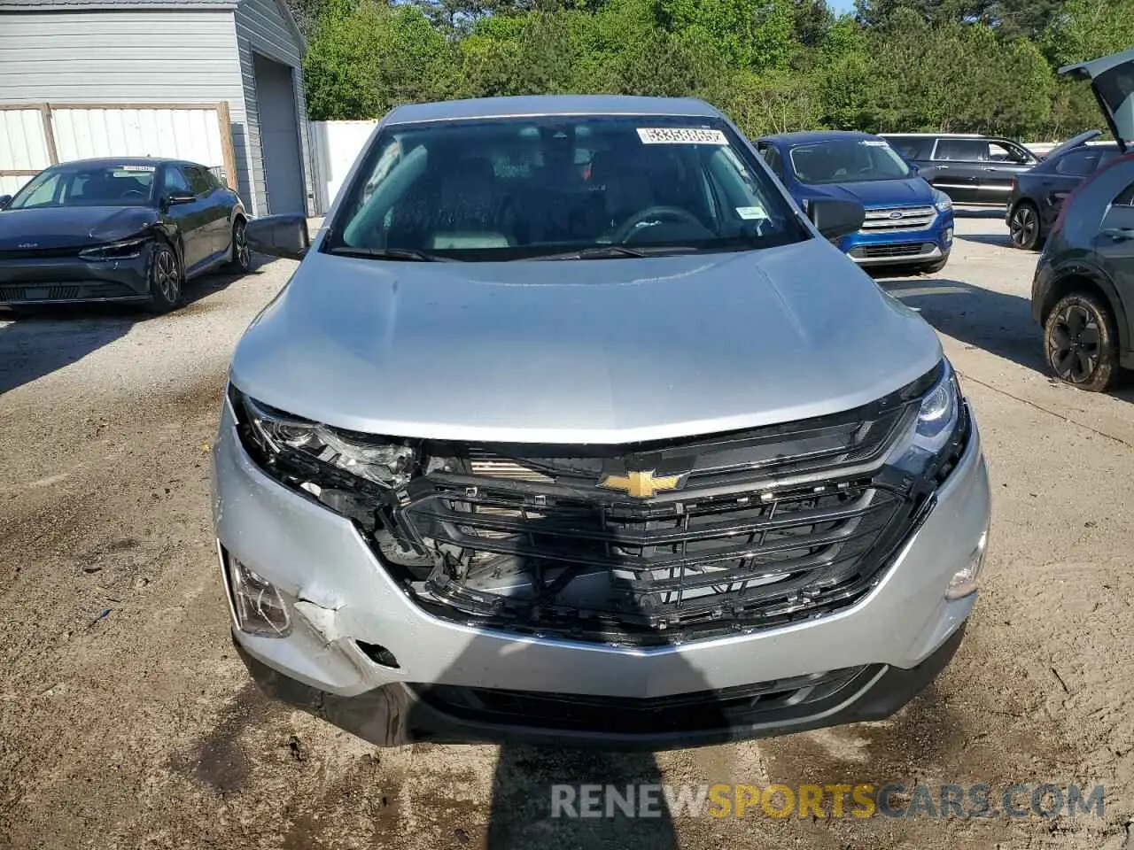 5 Photograph of a damaged car 3GNAXHEV3MS182205 CHEVROLET EQUINOX 2021