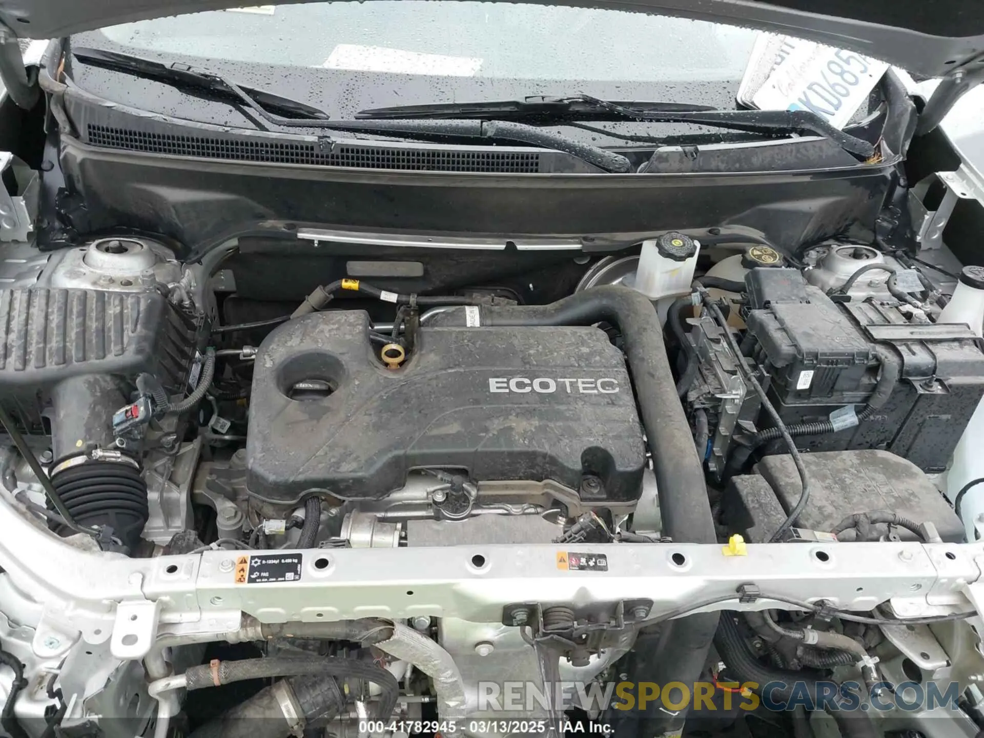 10 Photograph of a damaged car 3GNAXHEV4MS121090 CHEVROLET EQUINOX 2021