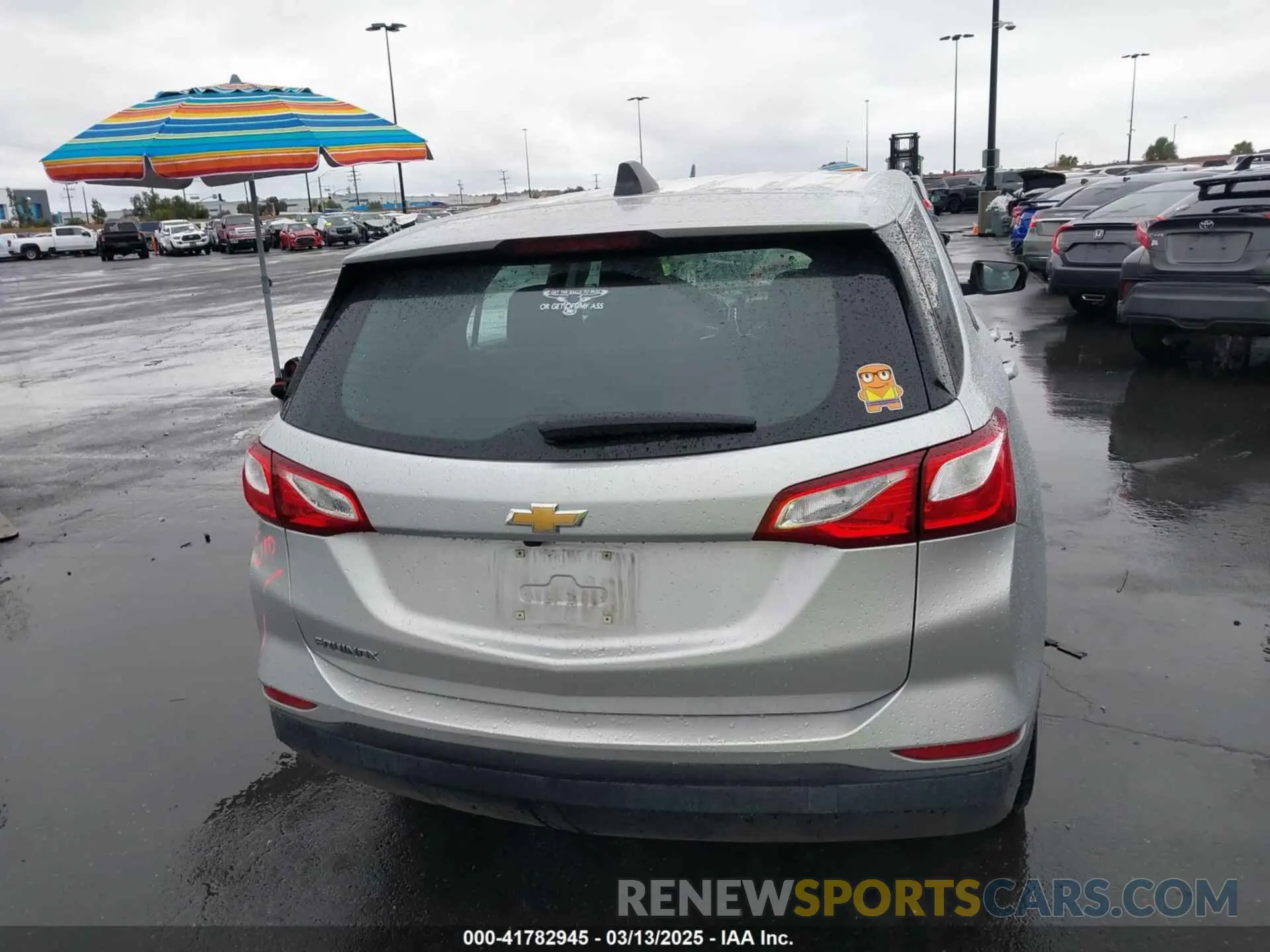 17 Photograph of a damaged car 3GNAXHEV4MS121090 CHEVROLET EQUINOX 2021