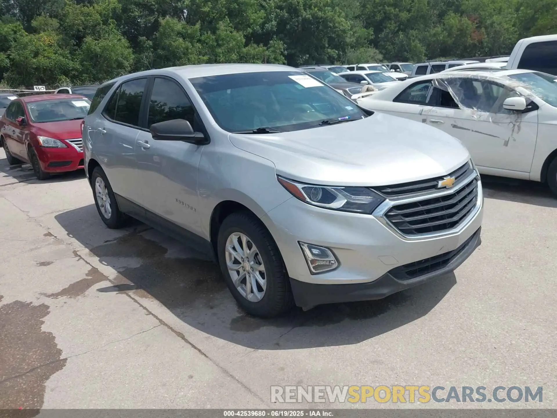 1 Photograph of a damaged car 3GNAXHEV4MS176428 CHEVROLET EQUINOX 2021
