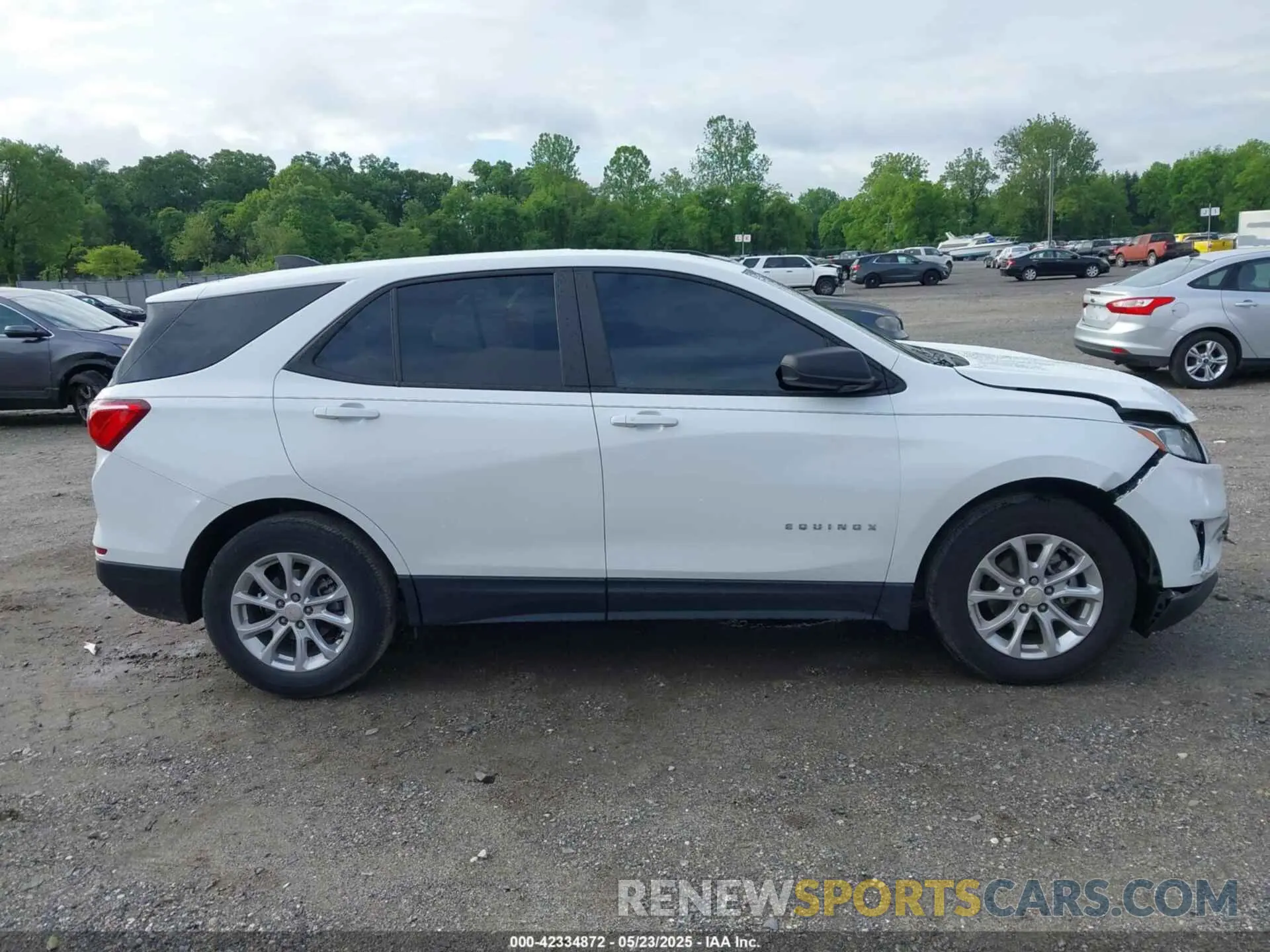 13 Photograph of a damaged car 3GNAXHEV5MS100457 CHEVROLET EQUINOX 2021