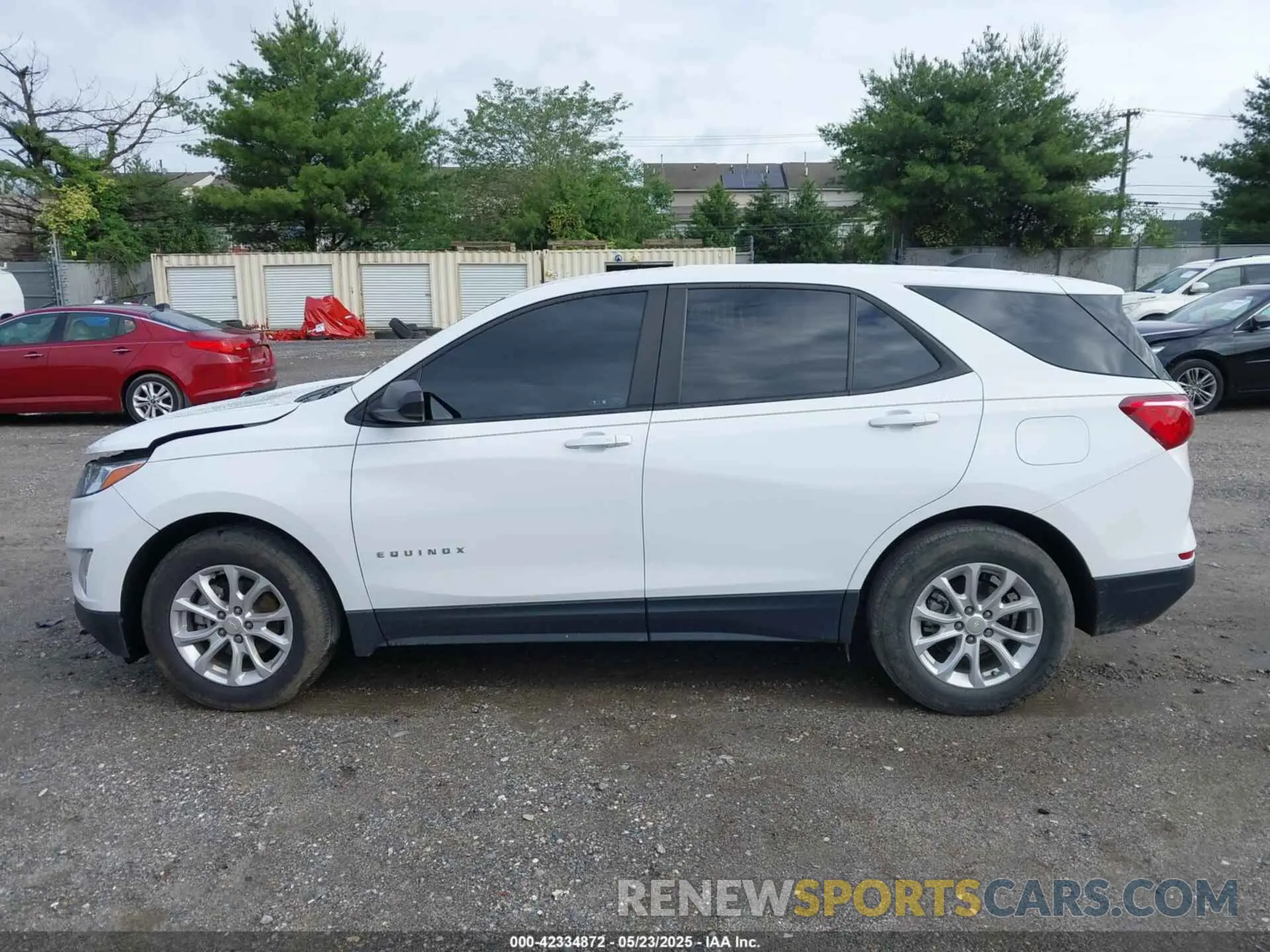 14 Photograph of a damaged car 3GNAXHEV5MS100457 CHEVROLET EQUINOX 2021