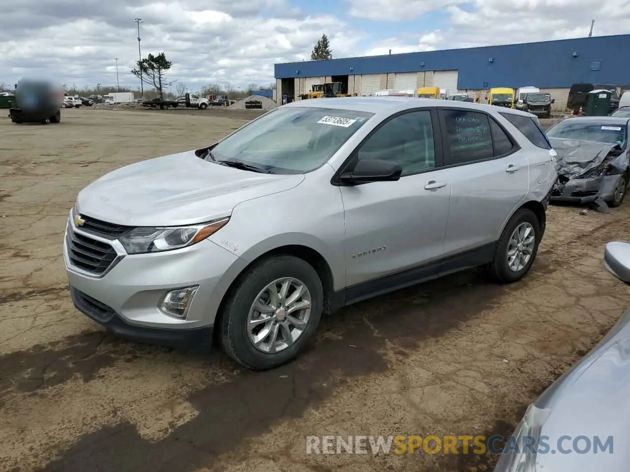 1 Photograph of a damaged car 3GNAXHEV5MS103648 CHEVROLET EQUINOX 2021