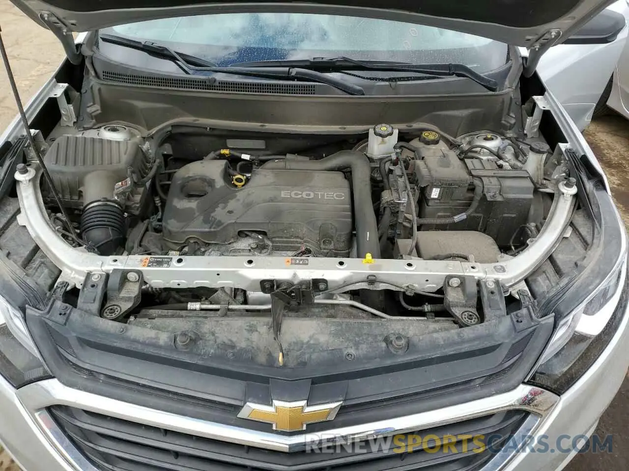 11 Photograph of a damaged car 3GNAXHEV5MS103648 CHEVROLET EQUINOX 2021