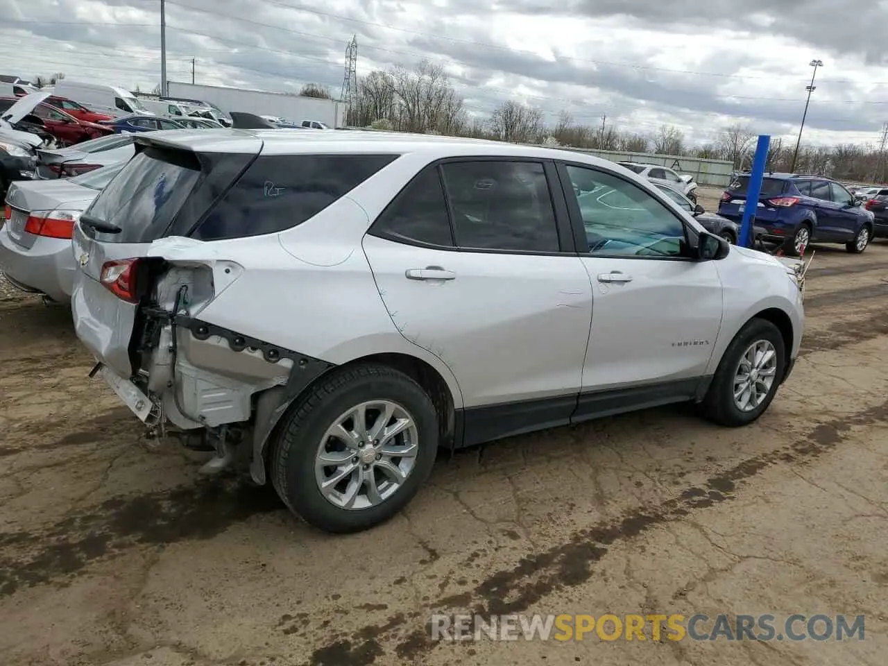 3 Photograph of a damaged car 3GNAXHEV5MS103648 CHEVROLET EQUINOX 2021