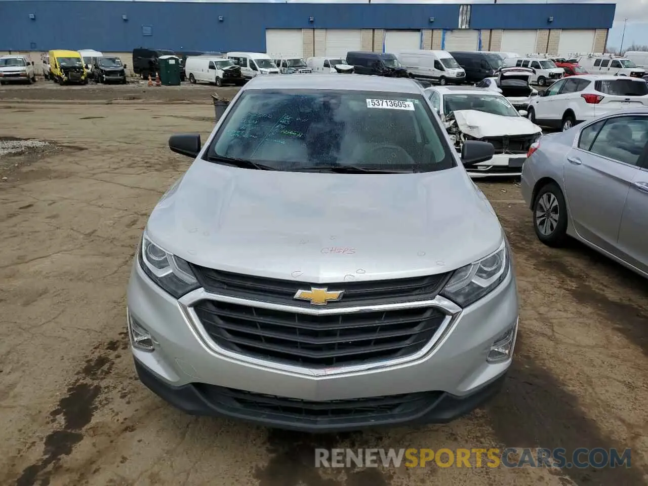 5 Photograph of a damaged car 3GNAXHEV5MS103648 CHEVROLET EQUINOX 2021