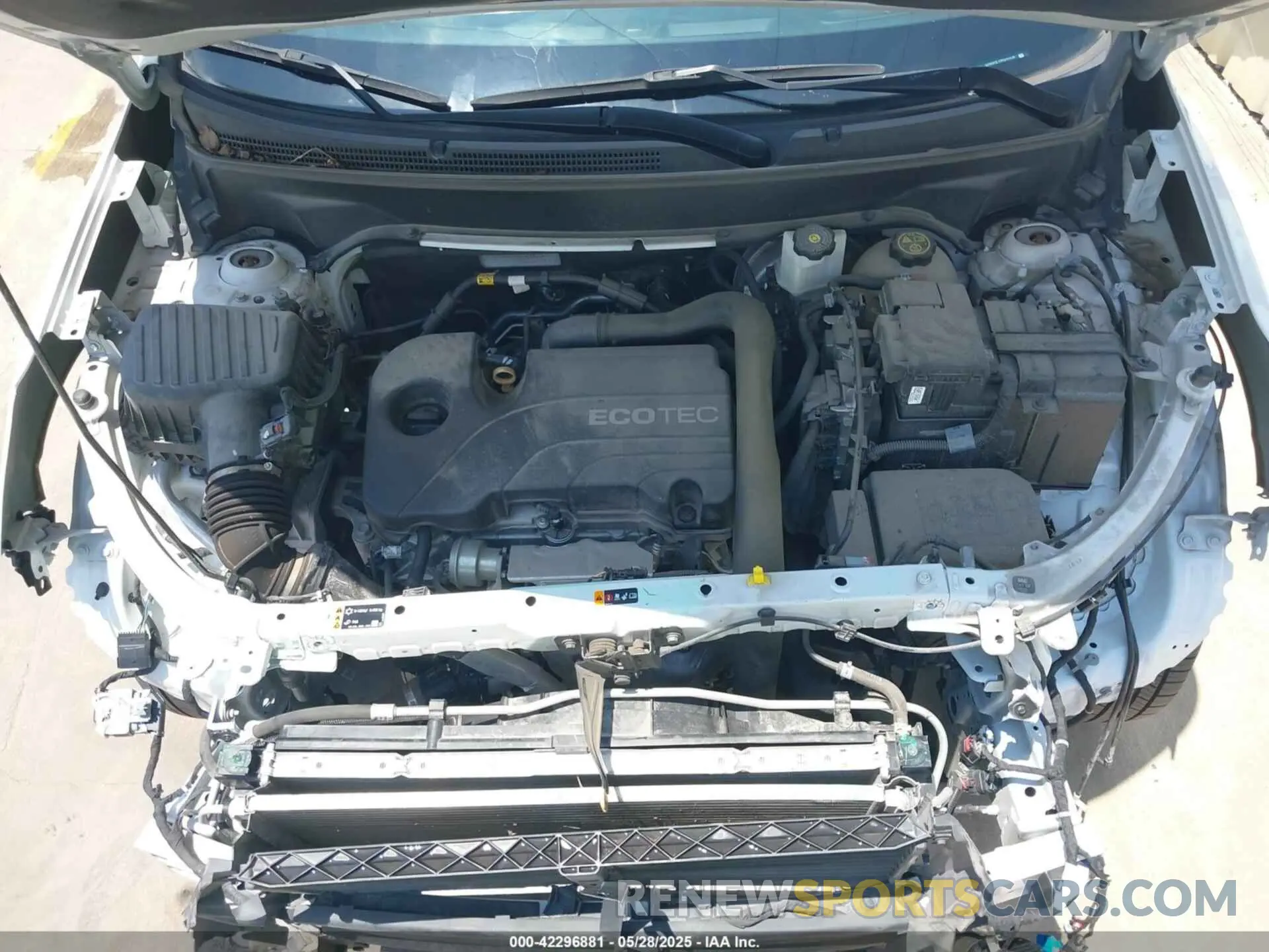 10 Photograph of a damaged car 3GNAXHEV5MS144426 CHEVROLET EQUINOX 2021