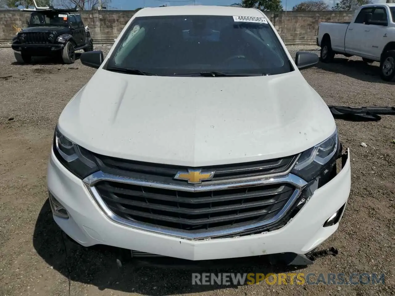 5 Photograph of a damaged car 3GNAXHEV5MS154969 CHEVROLET EQUINOX 2021