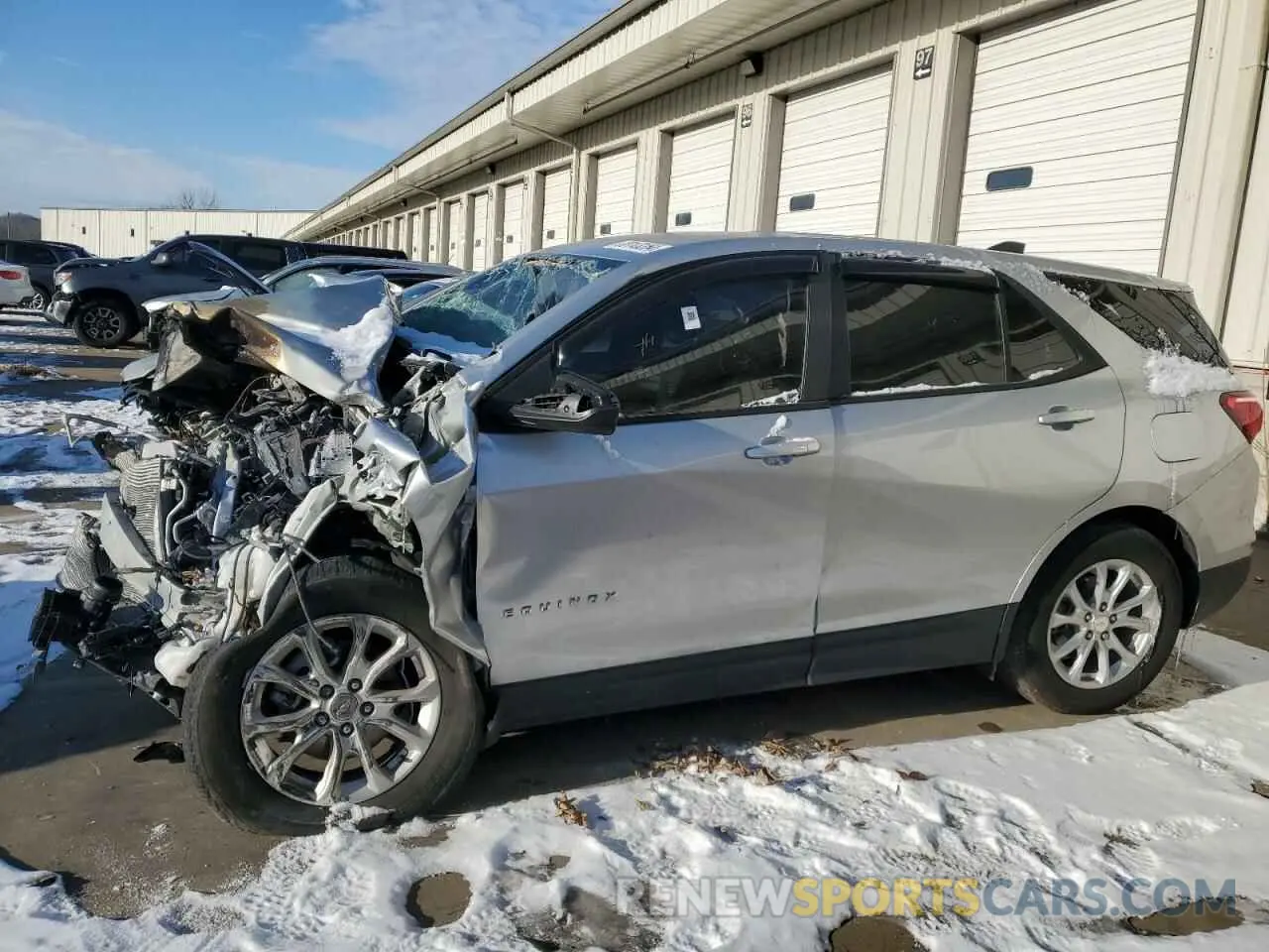 1 Photograph of a damaged car 3GNAXHEV5MS178866 CHEVROLET EQUINOX 2021
