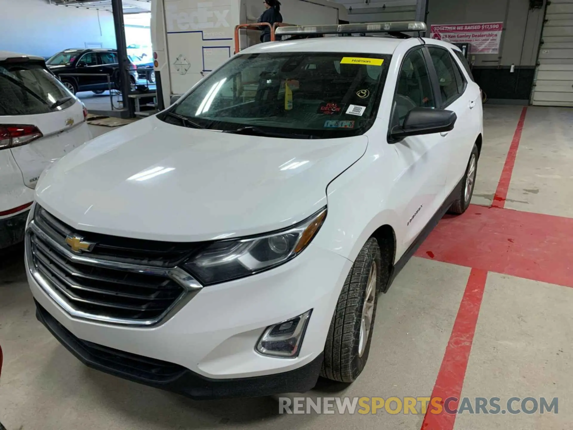 13 Photograph of a damaged car 3GNAXHEV6MS102427 CHEVROLET EQUINOX 2021