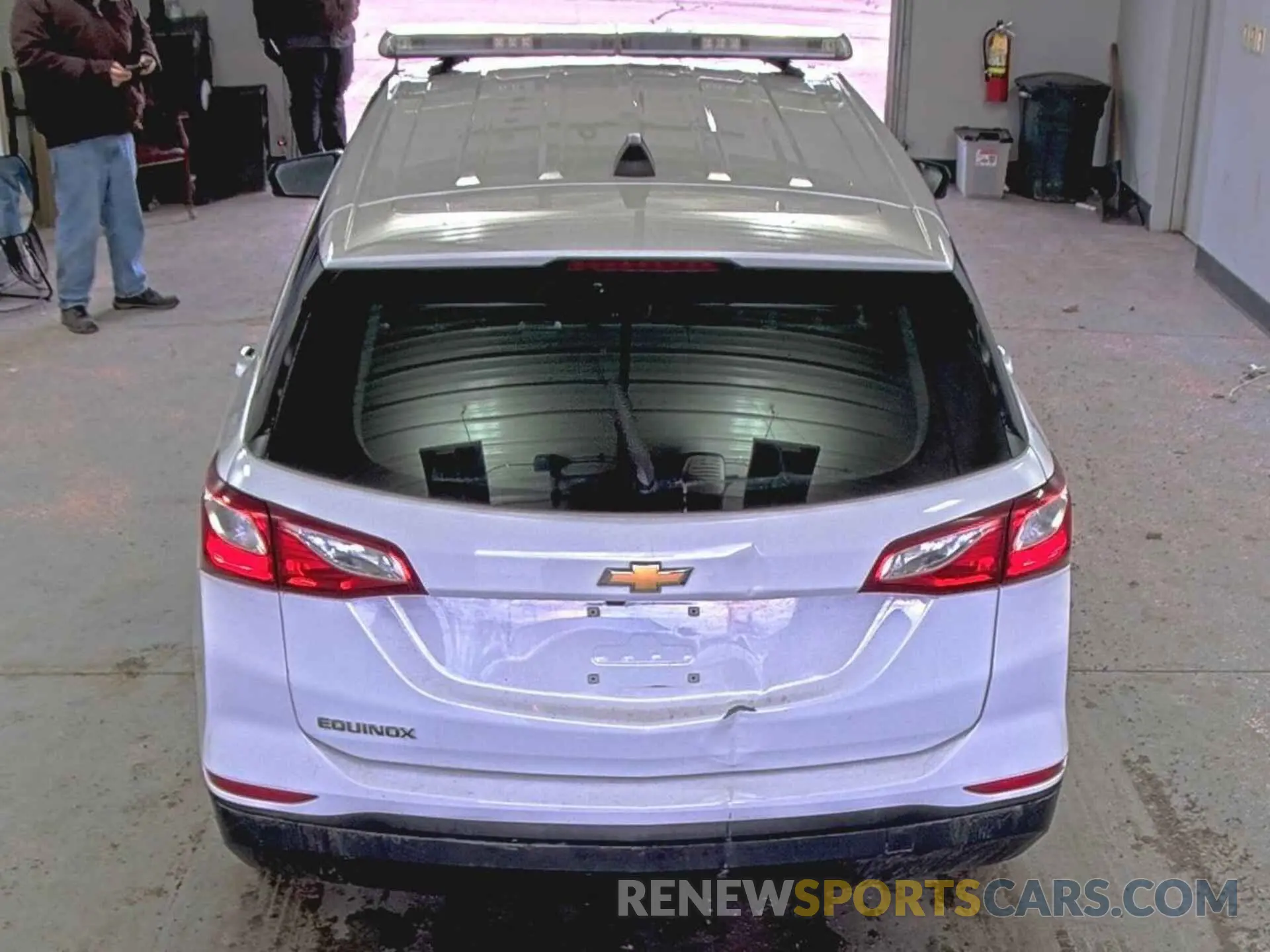 34 Photograph of a damaged car 3GNAXHEV6MS102427 CHEVROLET EQUINOX 2021