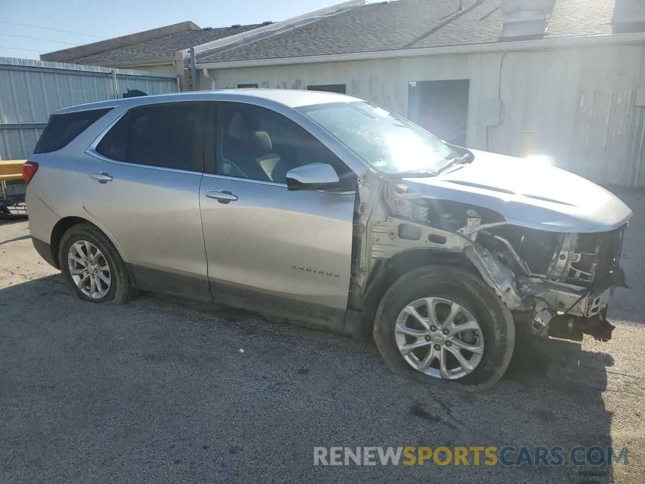 4 Photograph of a damaged car 3GNAXHEV6MS139669 CHEVROLET EQUINOX 2021