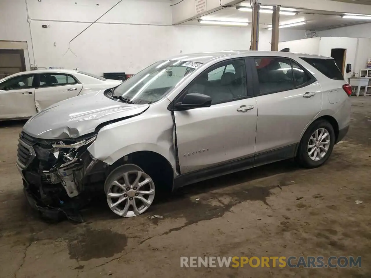 1 Photograph of a damaged car 3GNAXHEV6MS149800 CHEVROLET EQUINOX 2021