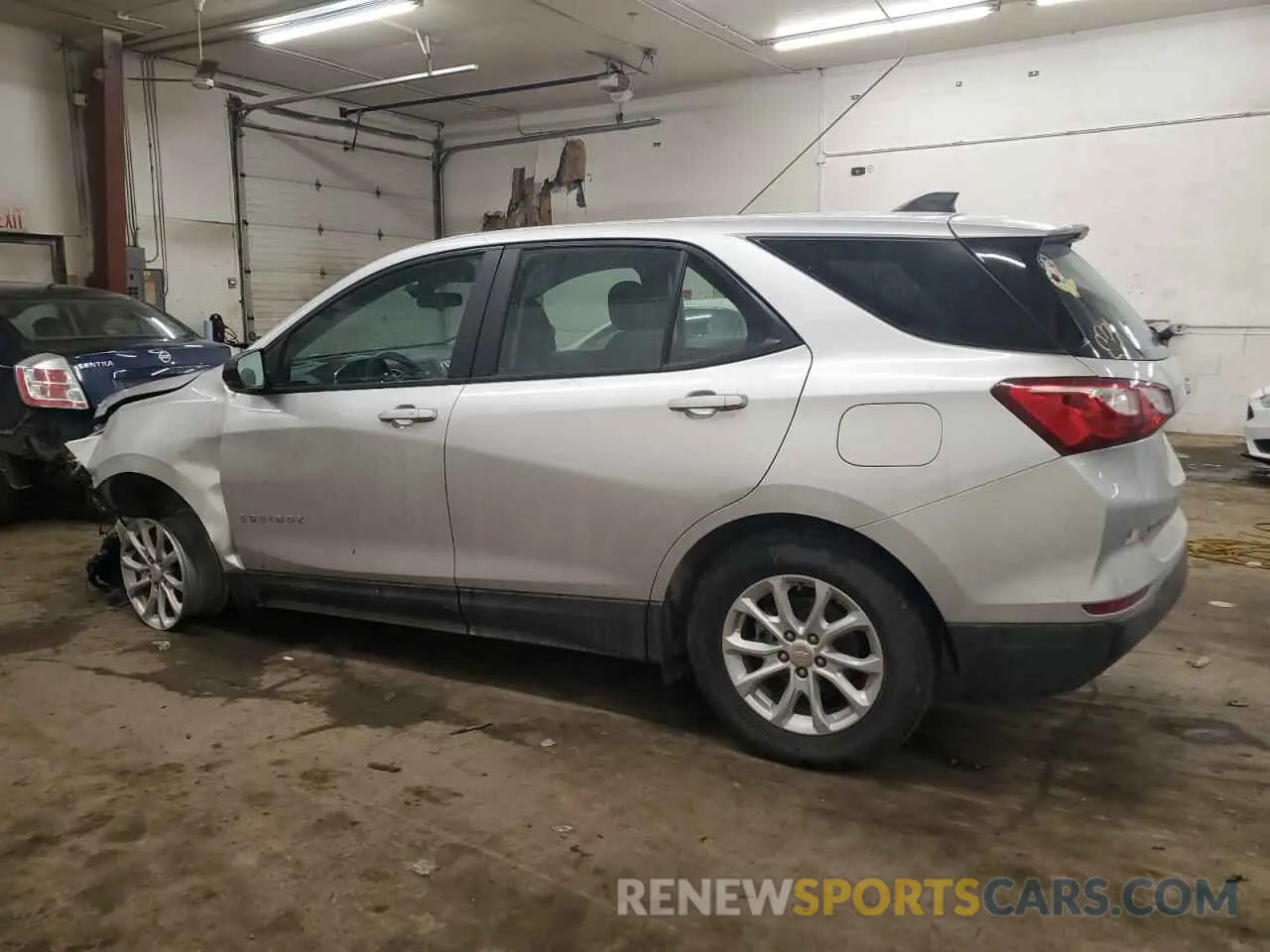 2 Photograph of a damaged car 3GNAXHEV6MS149800 CHEVROLET EQUINOX 2021