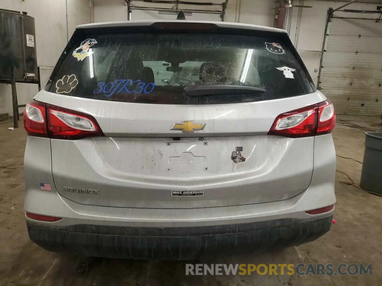 6 Photograph of a damaged car 3GNAXHEV6MS149800 CHEVROLET EQUINOX 2021