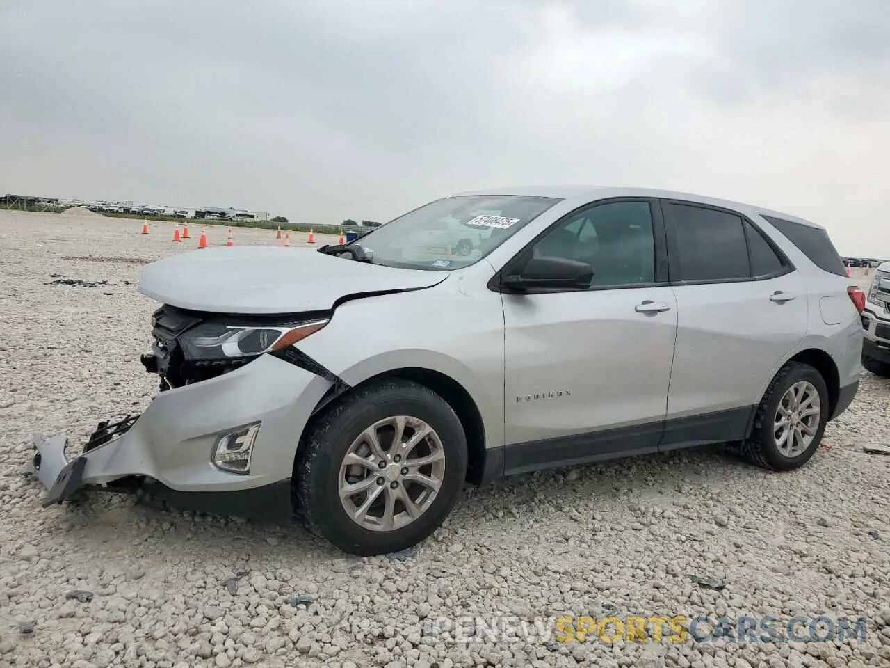 1 Photograph of a damaged car 3GNAXHEV6MS165642 CHEVROLET EQUINOX 2021