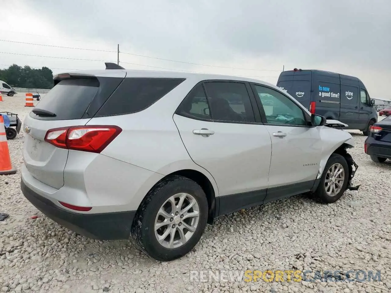 3 Photograph of a damaged car 3GNAXHEV6MS165642 CHEVROLET EQUINOX 2021