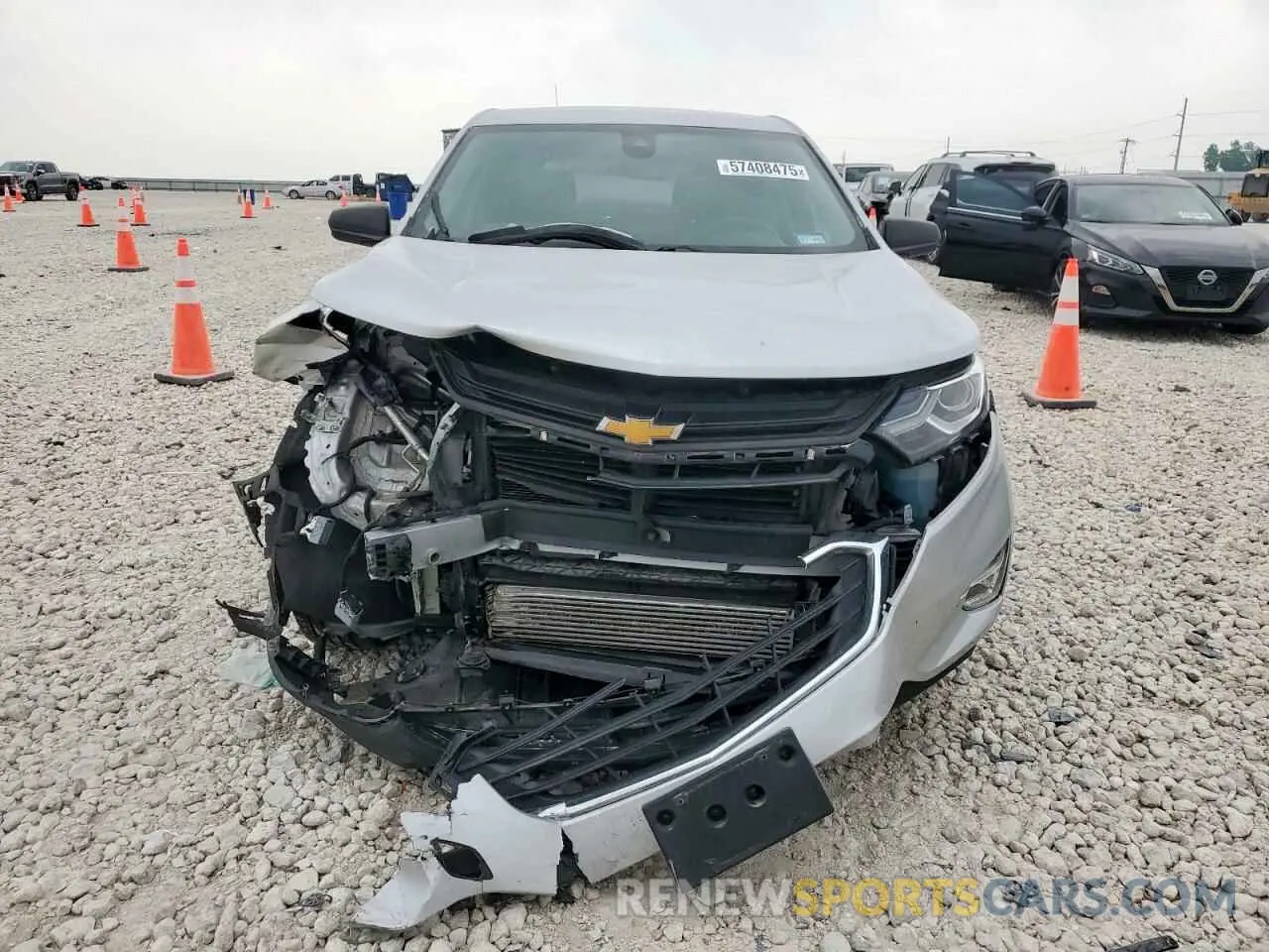 5 Photograph of a damaged car 3GNAXHEV6MS165642 CHEVROLET EQUINOX 2021