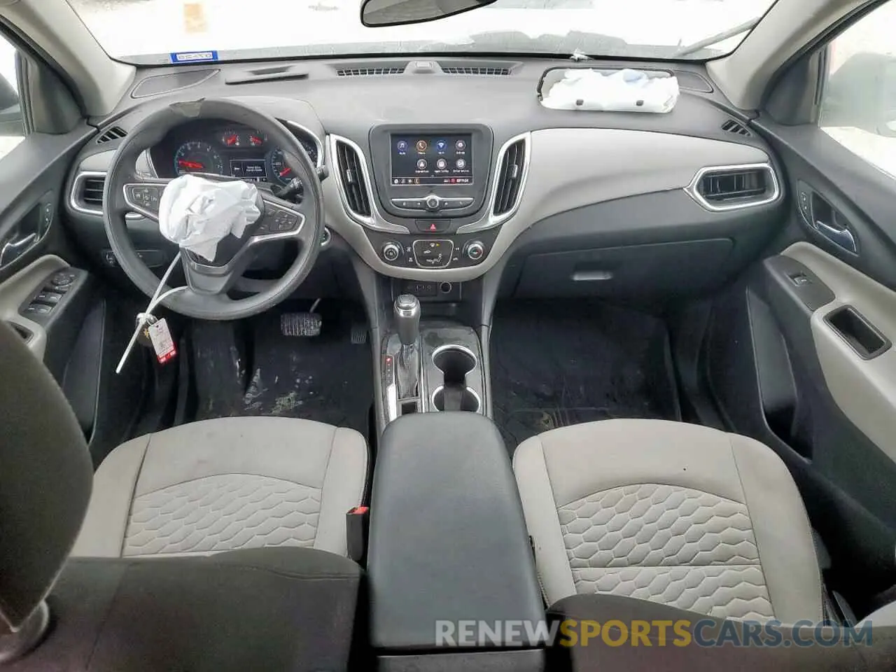 8 Photograph of a damaged car 3GNAXHEV6MS165642 CHEVROLET EQUINOX 2021