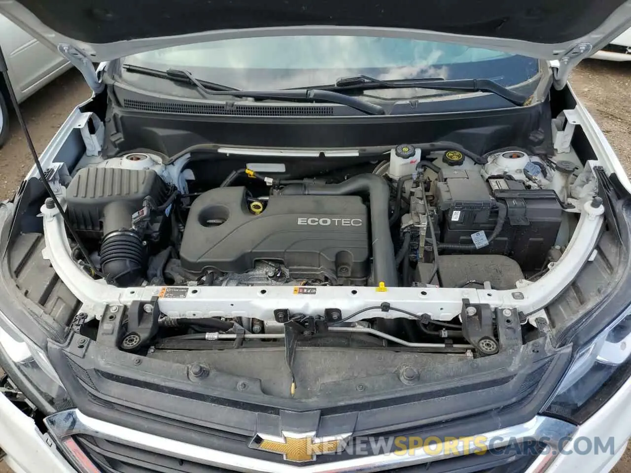 12 Photograph of a damaged car 3GNAXHEV6MS169044 CHEVROLET EQUINOX 2021