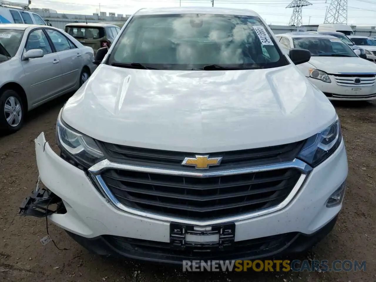 5 Photograph of a damaged car 3GNAXHEV6MS169044 CHEVROLET EQUINOX 2021