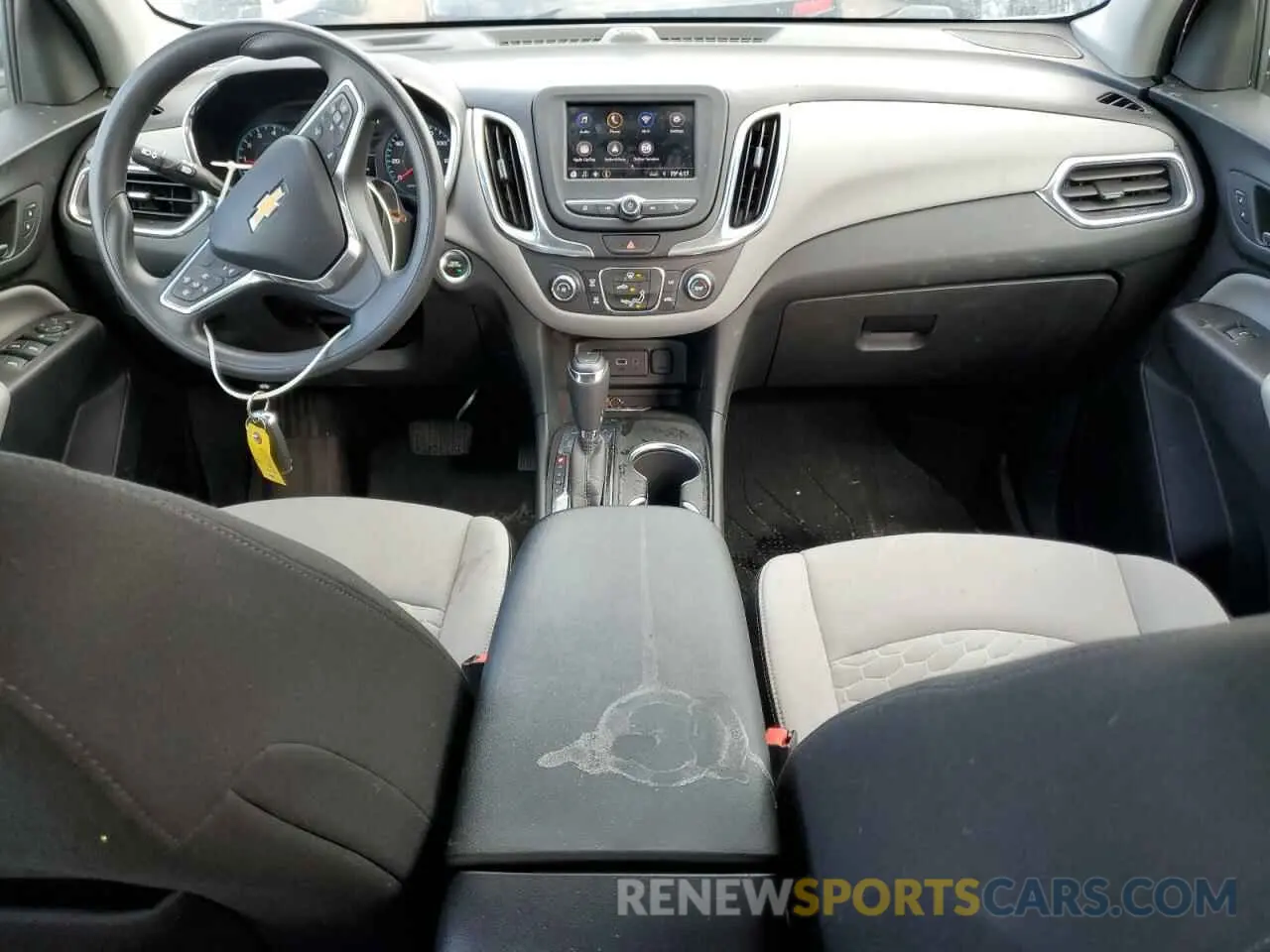 8 Photograph of a damaged car 3GNAXHEV6MS169044 CHEVROLET EQUINOX 2021
