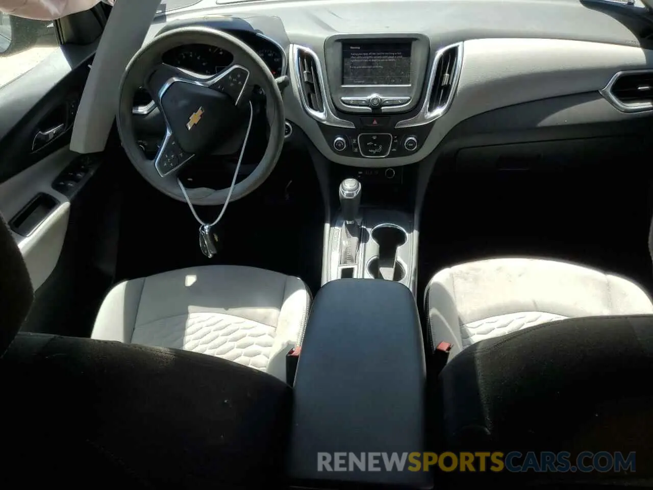 8 Photograph of a damaged car 3GNAXHEV7MS125392 CHEVROLET EQUINOX 2021