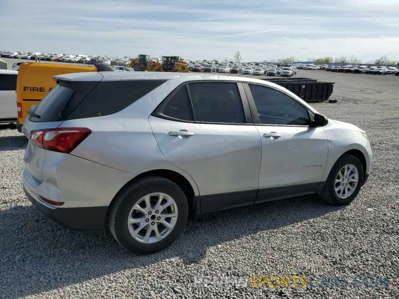 3 Photograph of a damaged car 3GNAXHEV7MS150504 CHEVROLET EQUINOX 2021