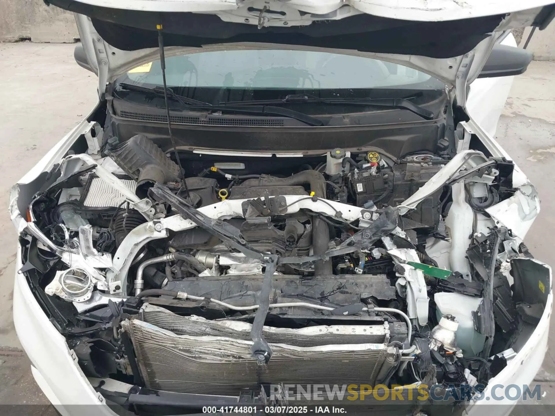 10 Photograph of a damaged car 3GNAXHEV7MS163379 CHEVROLET EQUINOX 2021