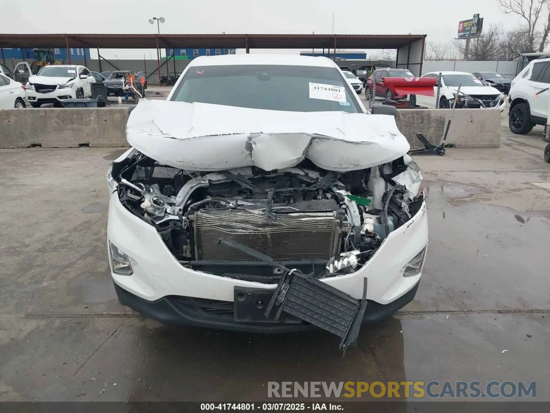 12 Photograph of a damaged car 3GNAXHEV7MS163379 CHEVROLET EQUINOX 2021