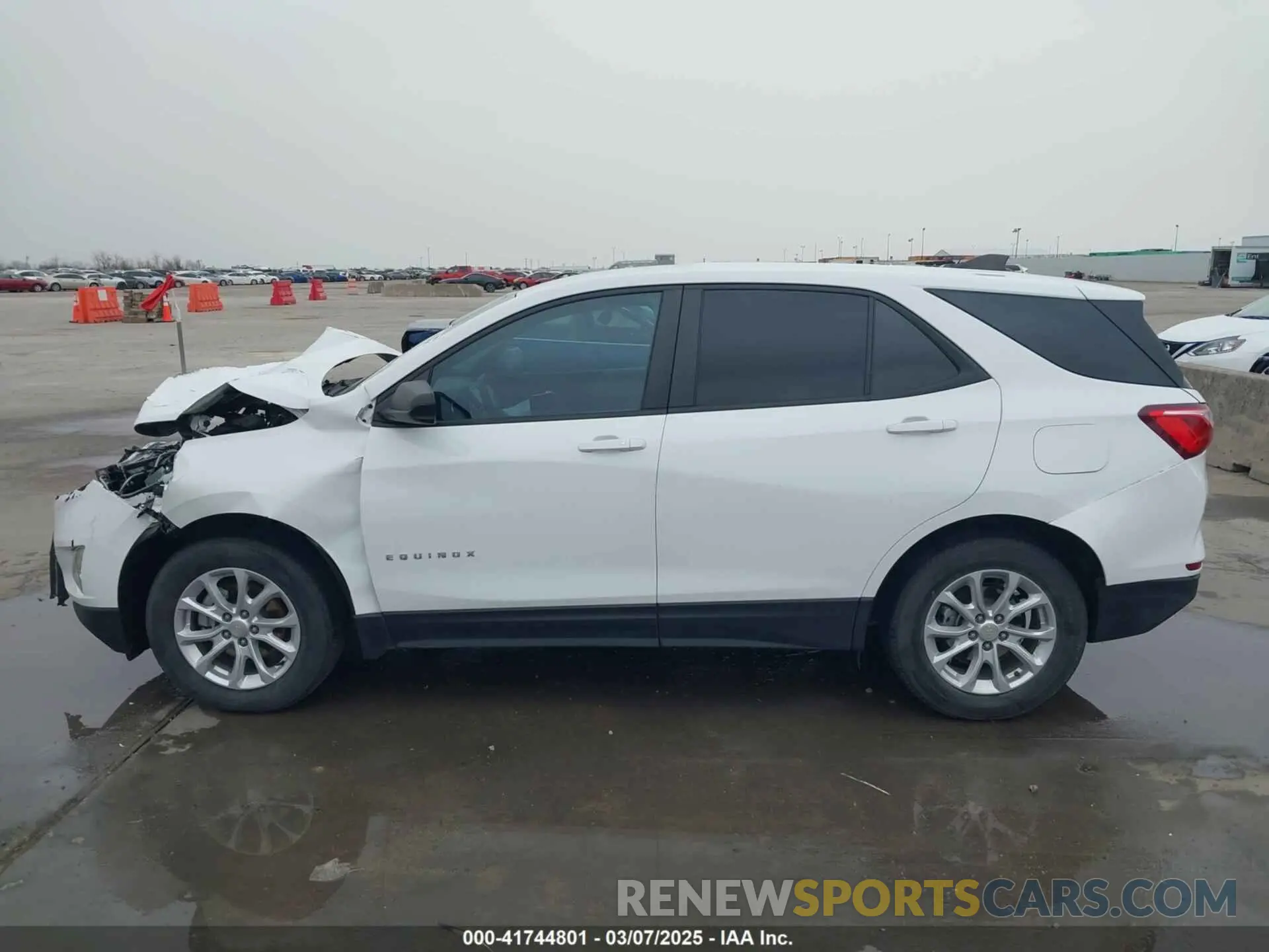 14 Photograph of a damaged car 3GNAXHEV7MS163379 CHEVROLET EQUINOX 2021