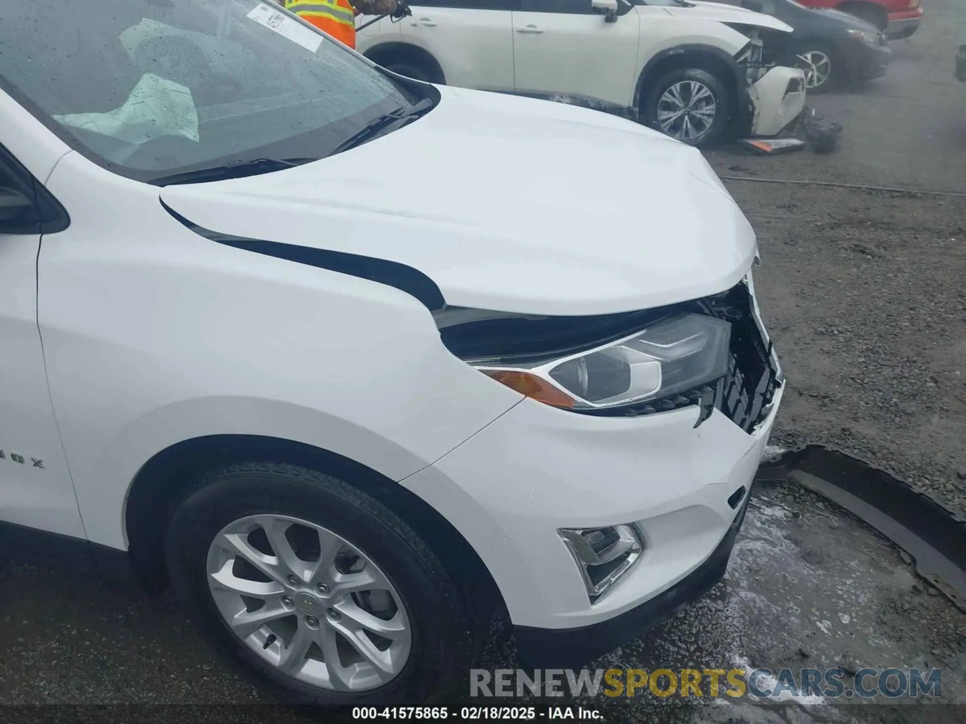 18 Photograph of a damaged car 3GNAXHEV7MS170476 CHEVROLET EQUINOX 2021