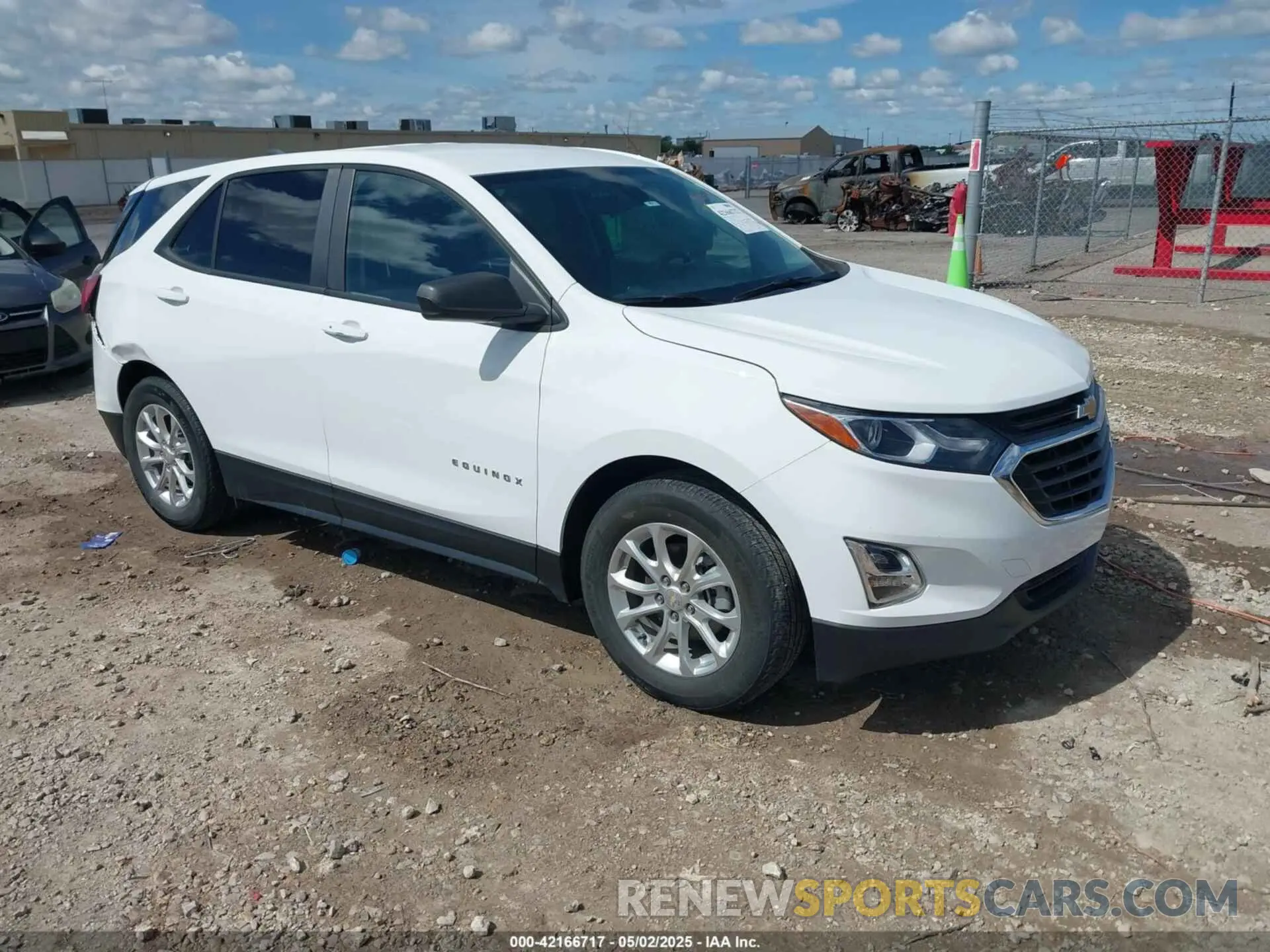1 Photograph of a damaged car 3GNAXHEV7MS180490 CHEVROLET EQUINOX 2021
