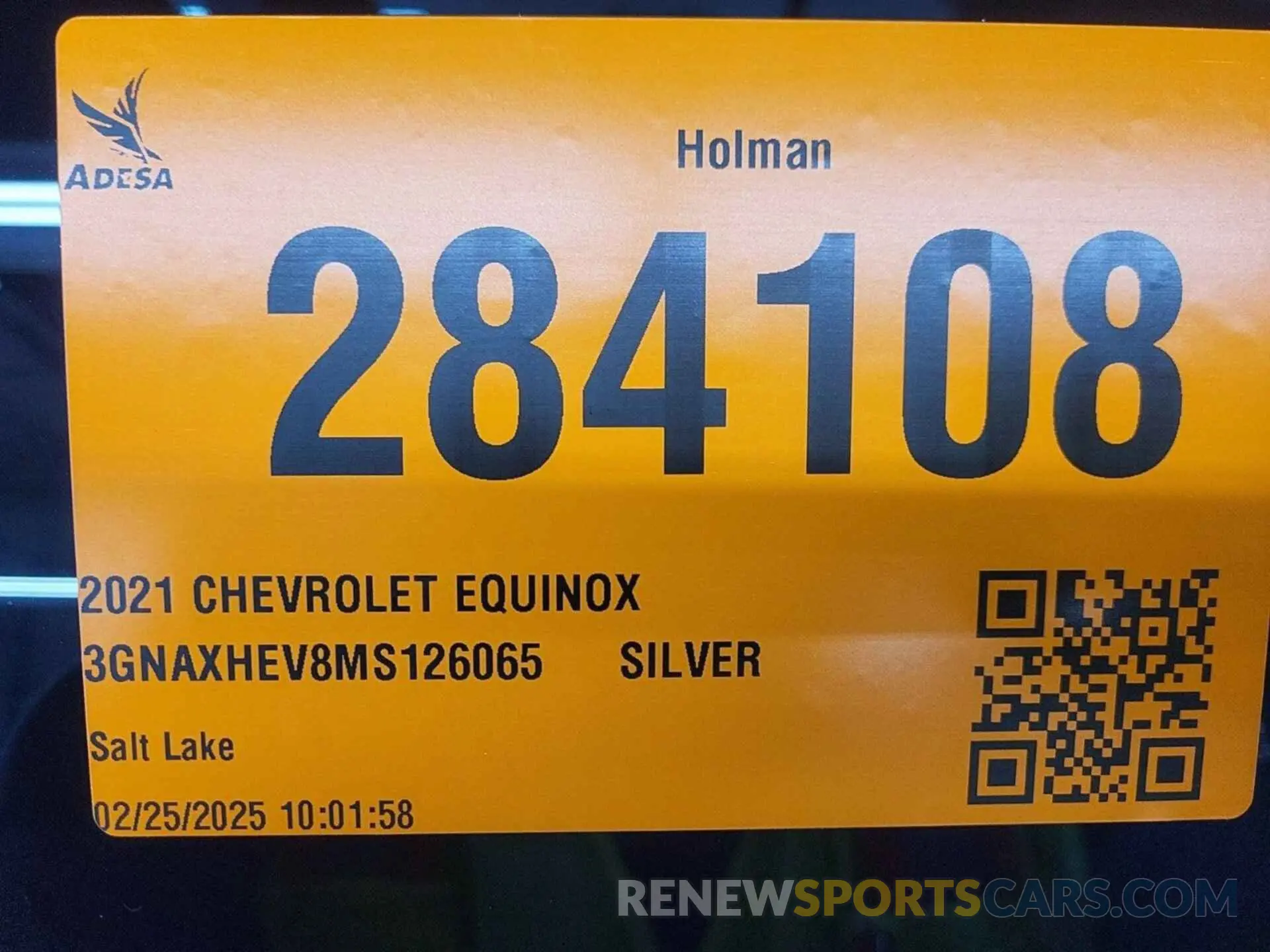 18 Photograph of a damaged car 3GNAXHEV8MS126065 CHEVROLET EQUINOX 2021