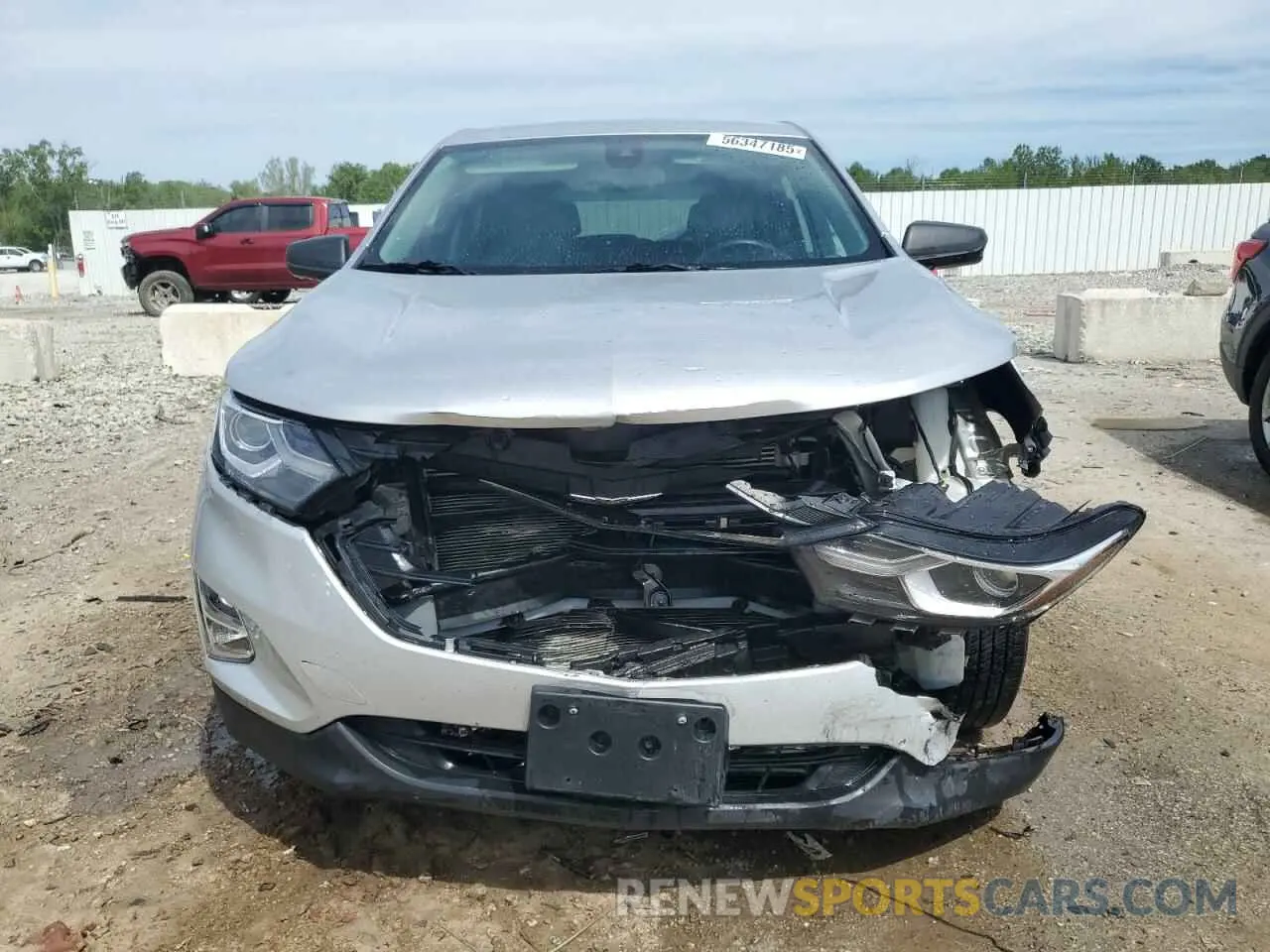 5 Photograph of a damaged car 3GNAXHEV8MS165884 CHEVROLET EQUINOX 2021