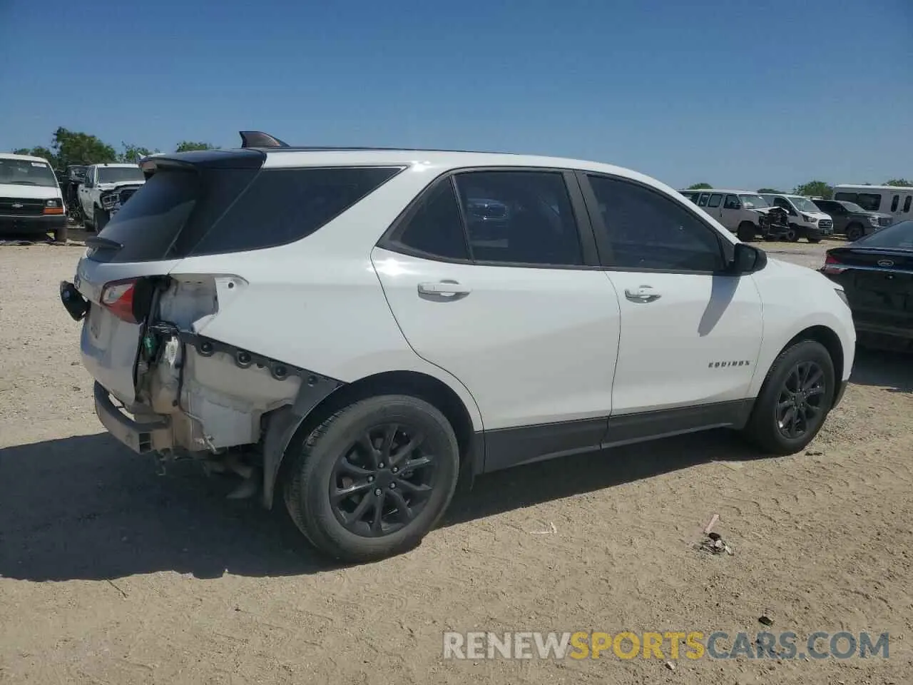 3 Photograph of a damaged car 3GNAXHEV9MS137267 CHEVROLET EQUINOX 2021