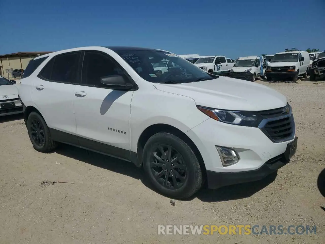 4 Photograph of a damaged car 3GNAXHEV9MS137267 CHEVROLET EQUINOX 2021