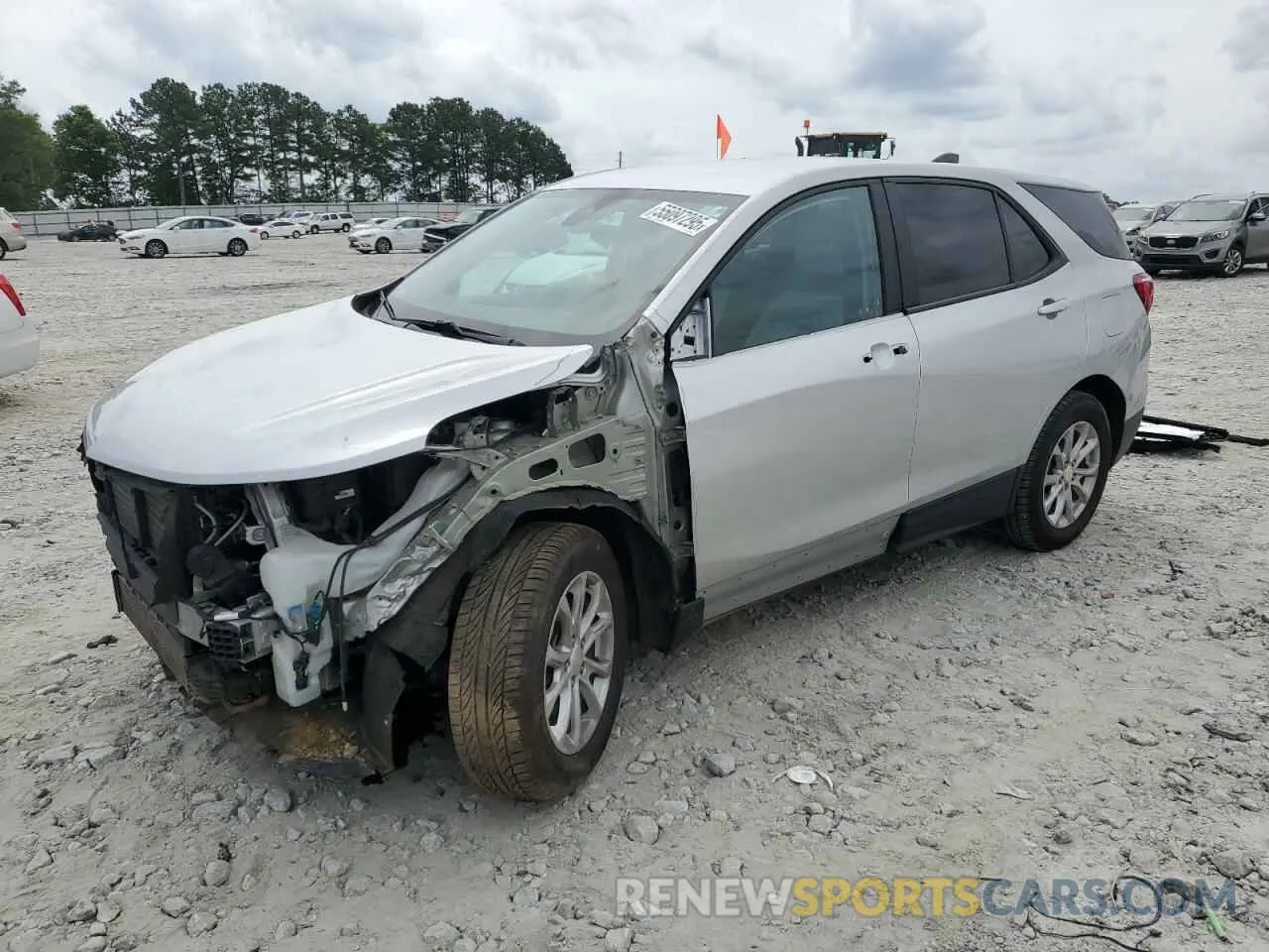 1 Photograph of a damaged car 3GNAXHEV9MS139309 CHEVROLET EQUINOX 2021