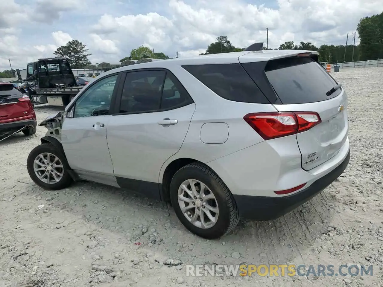 2 Photograph of a damaged car 3GNAXHEV9MS139309 CHEVROLET EQUINOX 2021