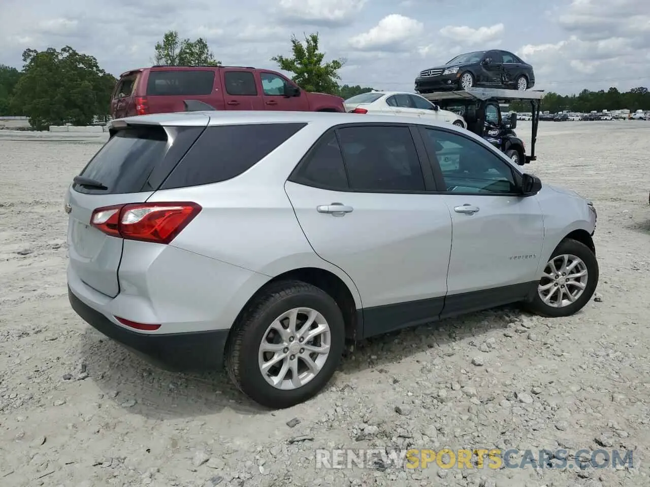 3 Photograph of a damaged car 3GNAXHEV9MS139309 CHEVROLET EQUINOX 2021