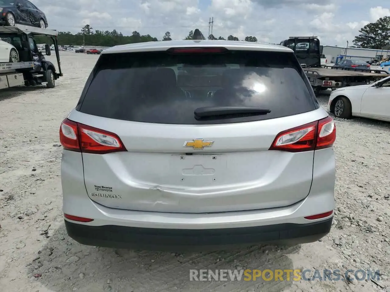 6 Photograph of a damaged car 3GNAXHEV9MS139309 CHEVROLET EQUINOX 2021