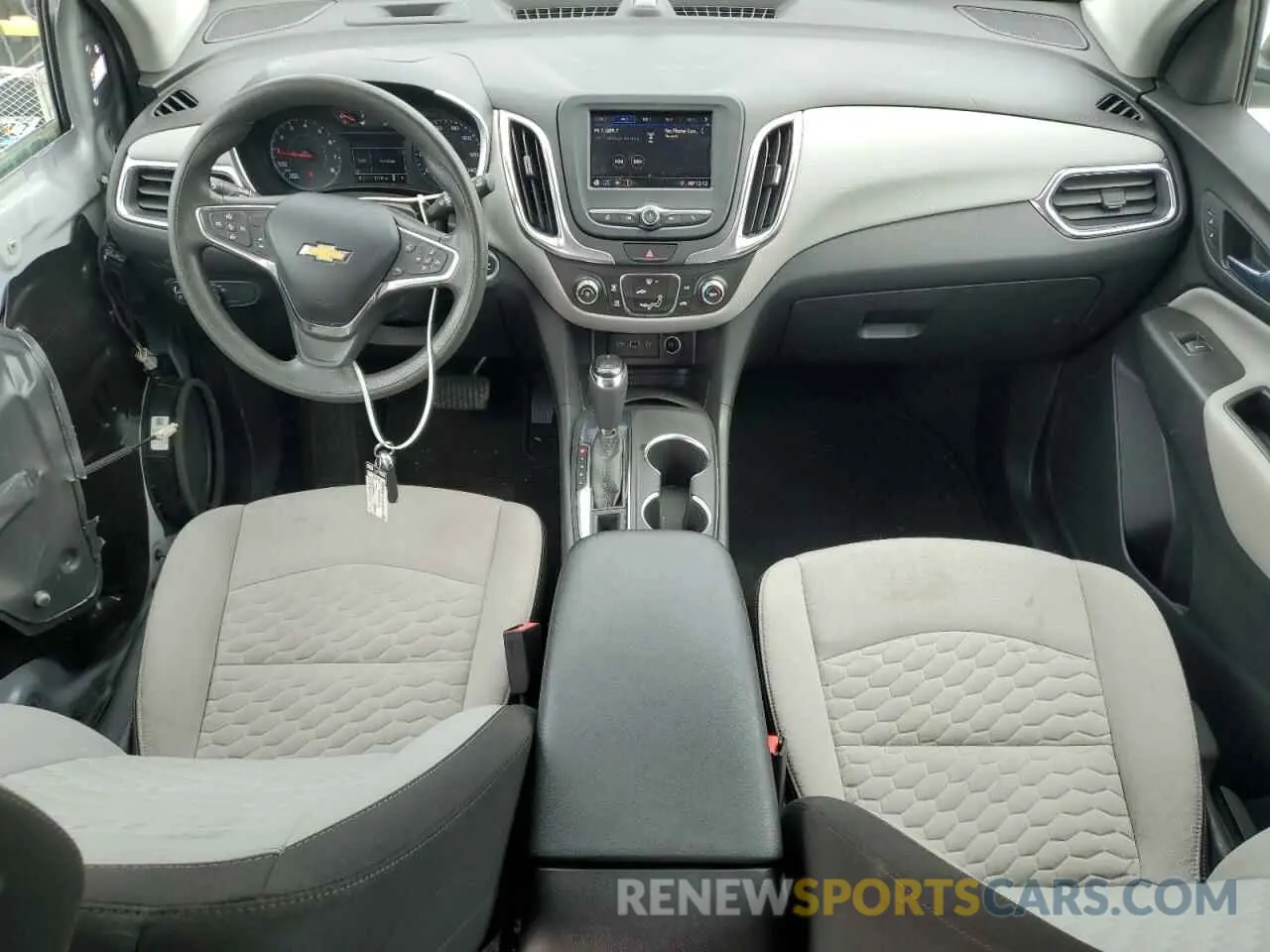 8 Photograph of a damaged car 3GNAXHEV9MS139309 CHEVROLET EQUINOX 2021