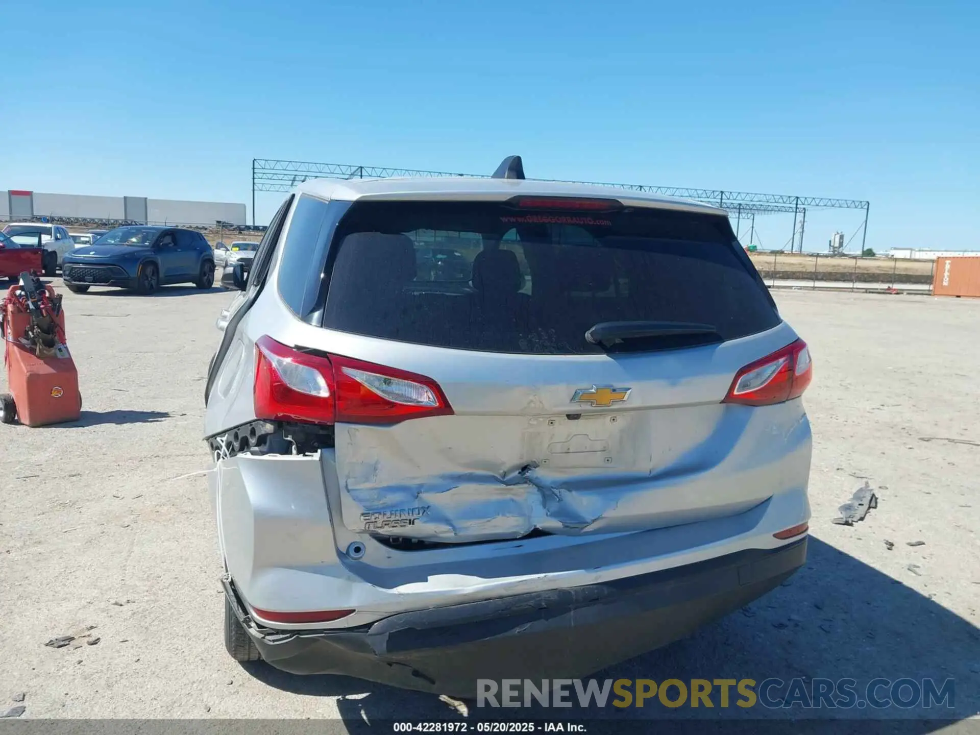 6 Photograph of a damaged car 3GNAXHEV9MS143988 CHEVROLET EQUINOX 2021