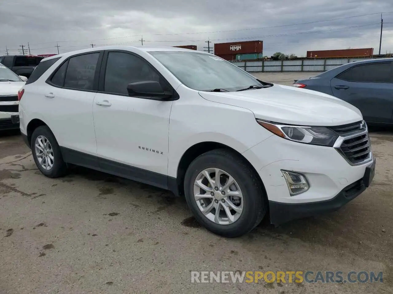 4 Photograph of a damaged car 3GNAXHEV9MS152643 CHEVROLET EQUINOX 2021