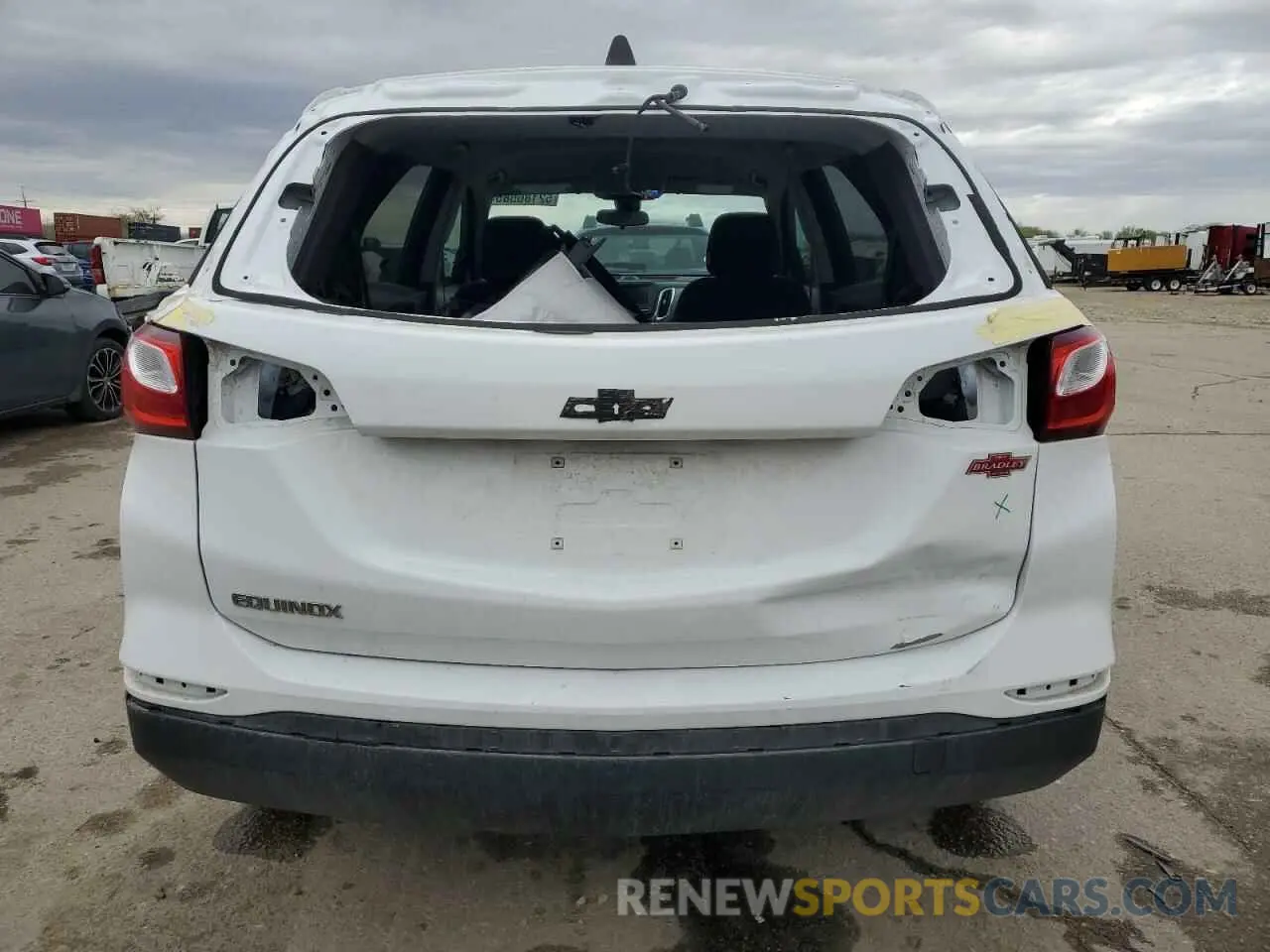 6 Photograph of a damaged car 3GNAXHEV9MS152643 CHEVROLET EQUINOX 2021