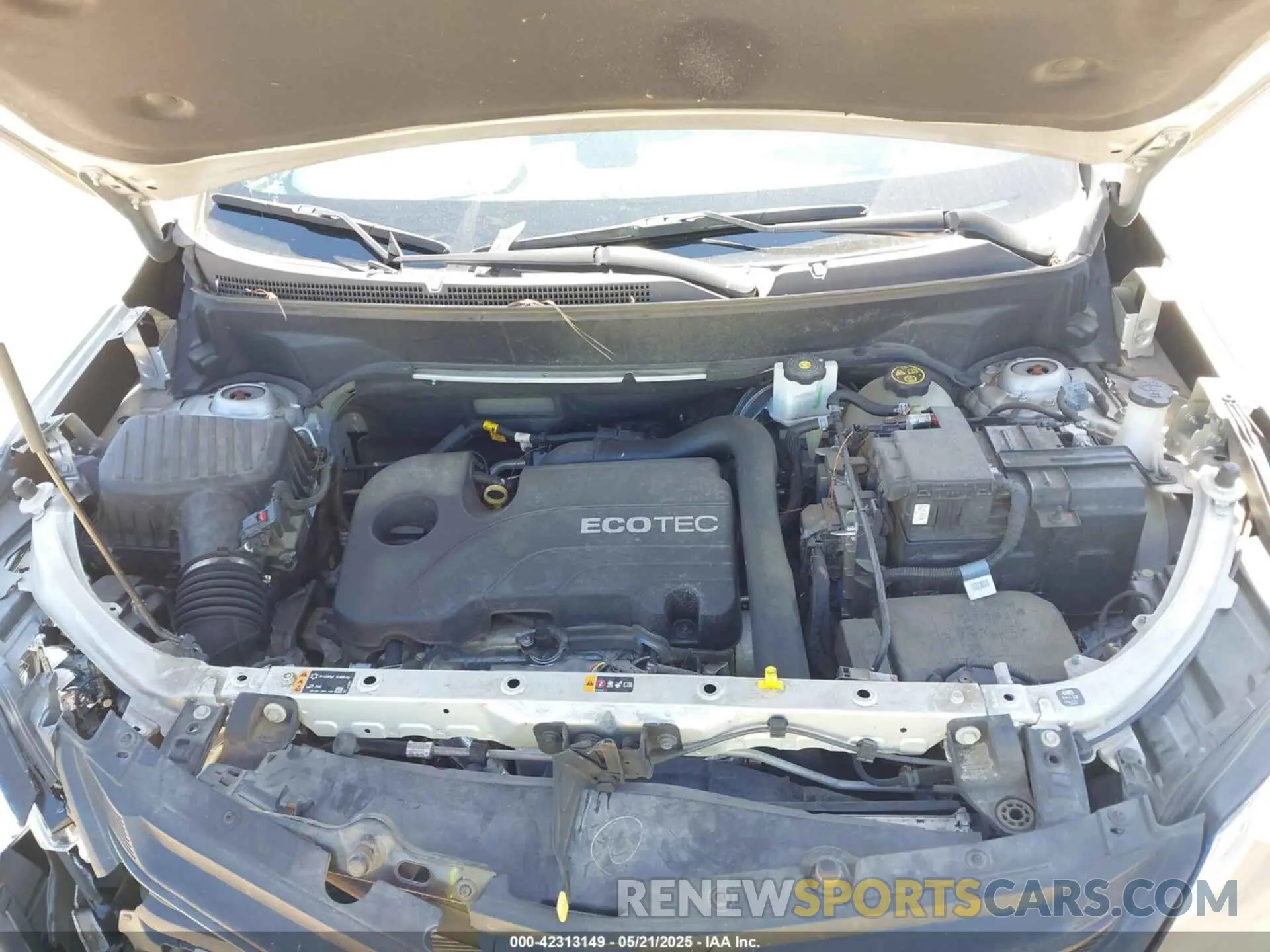 16 Photograph of a damaged car 3GNAXHEV9MS158412 CHEVROLET EQUINOX 2021