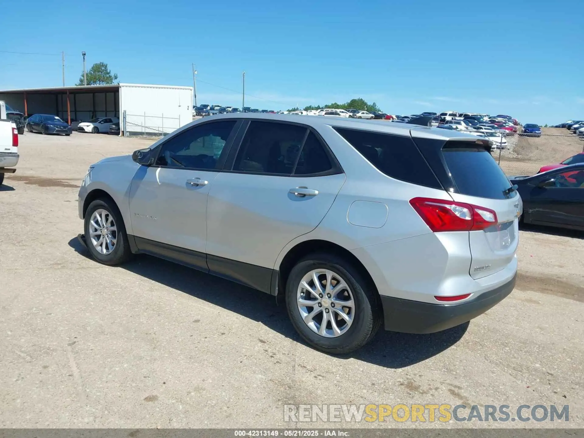 3 Photograph of a damaged car 3GNAXHEV9MS158412 CHEVROLET EQUINOX 2021