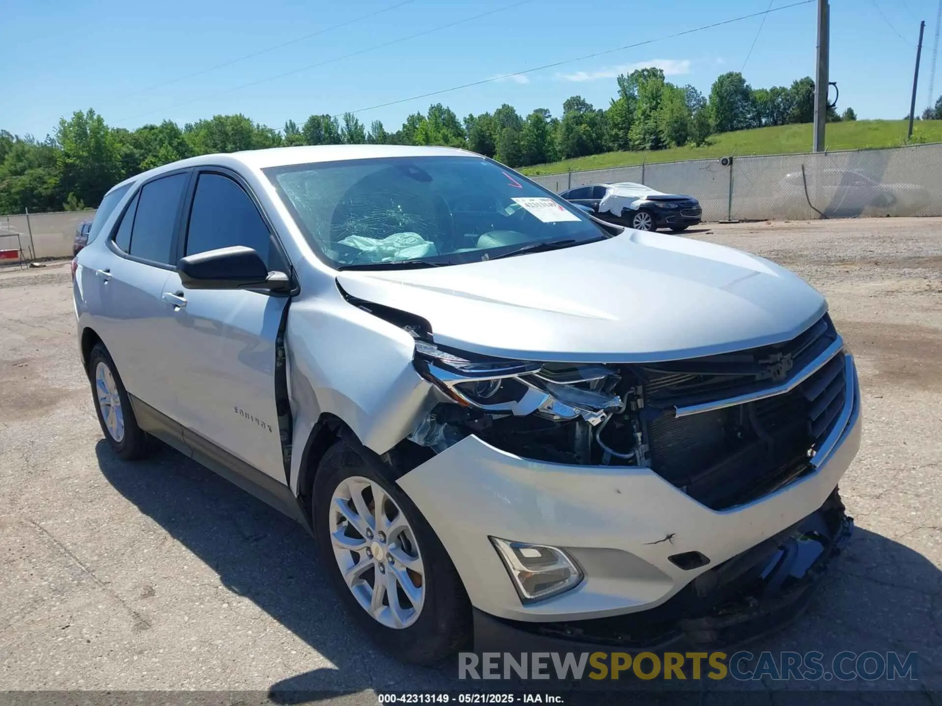 6 Photograph of a damaged car 3GNAXHEV9MS158412 CHEVROLET EQUINOX 2021