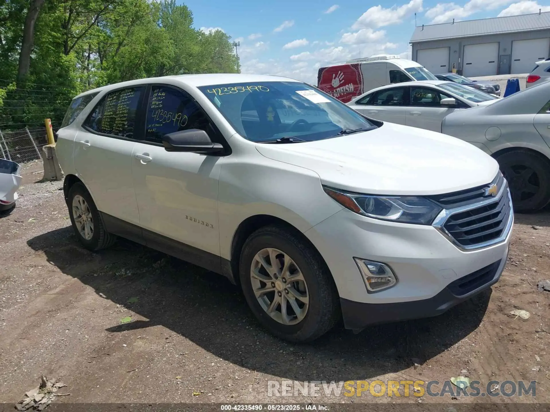1 Photograph of a damaged car 3GNAXHEV9MS160516 CHEVROLET EQUINOX 2021