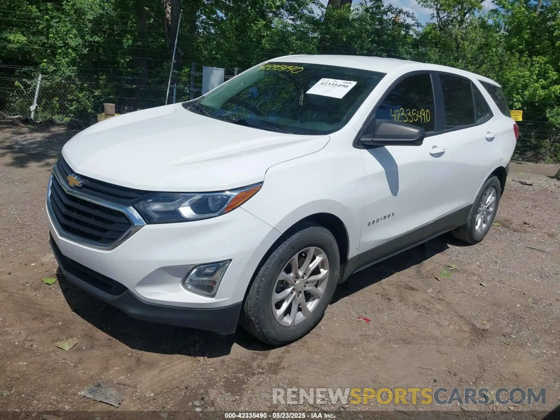 2 Photograph of a damaged car 3GNAXHEV9MS160516 CHEVROLET EQUINOX 2021